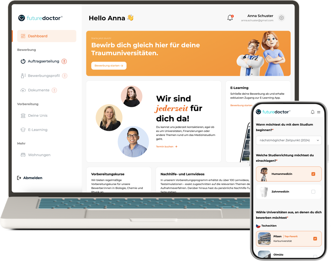 Bewerbung zum Medizinstudium im Ausland